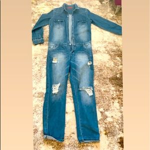 Denim Jumpsuit